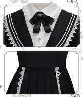 Preppy Style Casual Lolita Dress Classic Long Party Dress