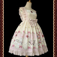 Bunny in Hospital ~ Gothic Printed Lolita JSK Dress by Infanta