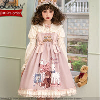 Pre-order ~ Sheep & Bear ~ Sweet Casual Lolita JSK Dress by Alice Girl