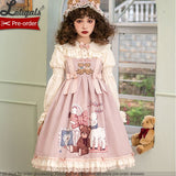 Pre-order ~ Sheep & Bear ~ Sweet Casual Lolita JSK Dress by Alice Girl