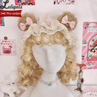 Pre-order ~ Sheep & Bear ~ Lovely Beret Hat by Alice Girl