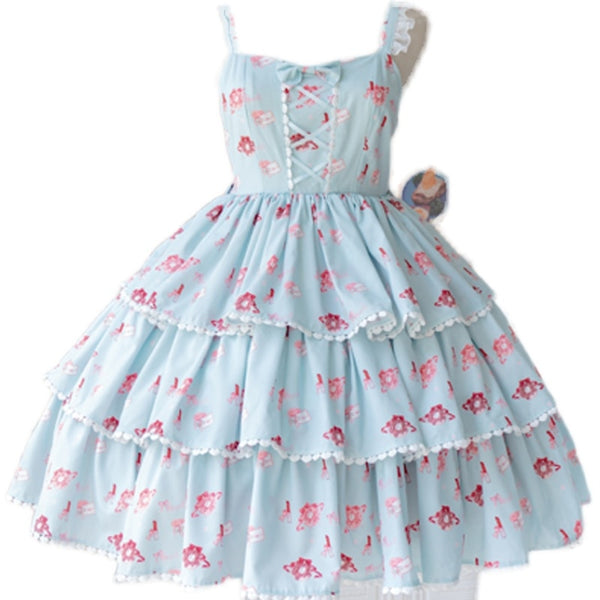 The Love Letter ~ Sweet Layered Lolita JSK Dress by OCELOT