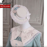 Pre-order ~ Rose Poem ~ Sweet Mini Hat Lolita Bonnet by Alice Girl