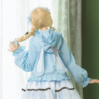 Sweet Candy ~ Lovely Bunny Ear Hooded Women's Jacket