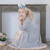Sweet Cream ~ Sweet Short Sleeve Lolita Casual Dress