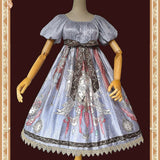 Ring Bells Far Away ~ Sweet High Waist Lolita OP Dress by Infanta
