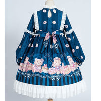 Nurse Bear ~ Sweet Long Sleeve Lolita Dress by OCELOT