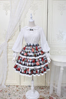 Strawberry & Plaid ~ Sweet 2021 Lolita Convertible JSK Dress by Alice Girl ~ Pre-order