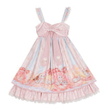 Doggies & Doughnuts ~ Sweet Lolita JSK Dress Midi Party Dress