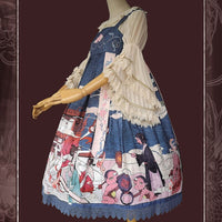 Evil Spirit ~ Empire Waist Long Lolita JSK Dress by Infanta