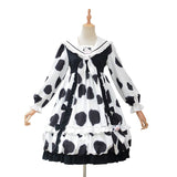Pasture Story ~ Sweet Printed Casual Dress Long Sleeve Lolita Dress