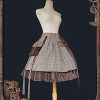 The Adventure ~ Punk Style Wool Lolita Skirt and Vest Set by Infanta