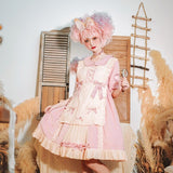 Sweet Cream ~ Sweet Short Sleeve Lolita Casual Dress