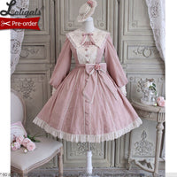 Pre-order ~ Rose Poem ~ Elegant Embroidered Long Sleeve Lolita Dress by Alice Girl