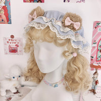 Pre-order ~ Sheep & Bear ~ Lovely Beret Hat by Alice Girl