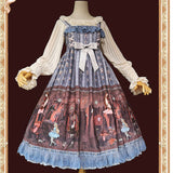 Dark Forest ~ Sweet Long Casual Lolita JSK Dress by Infanta