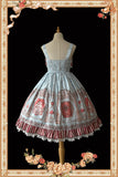 Holly School ~ Cross Printed Lolita JSK Dress by Infanta