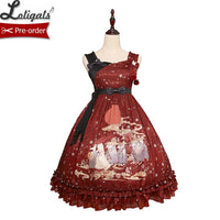 Rainy & Sunny Day ~ Kimono Style Lolita JSK Dress by Magic Tea Party