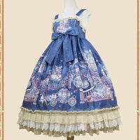 Cinderella ~ 2020 Sweet Printed Lolita JSK Dress by Infanta