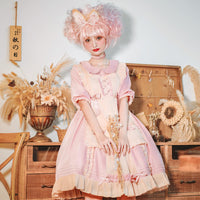 Sweet Cream ~ Sweet Short Sleeve Lolita Casual Dress
