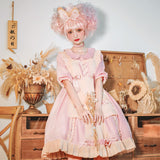 Sweet Cream ~ Sweet Short Sleeve Lolita Casual Dress
