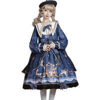 Flying Butterflies ~ Sweet Long Sleeve Lolita Dress by OCELOT