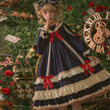 Miss Betty ~ Vintage High Waisted Lolita Dress Sailor Collar Party Dress