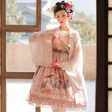 Rainy & Sunny Day ~ Kimono Style Lolita JSK Dress by Magic Tea Party