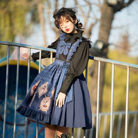 Nobody Lives ~Sweet Checkered Lolita JSK Dress by Magic Tea Party