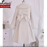 The First Snow ~ Sweet Double Breasted Lolita Coat by Alice Girl ~ Pre-order