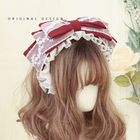 Lolita Headband Layered Bow Hairband