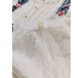 Long Sleeve Lolita Blouse Ruffled Cotton Shirt for Women by Yiliya