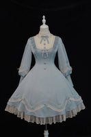 Pre-order ~ Andrea ~ Sweet Long Bishop Sleeve Lolita Dress by Alice Girl