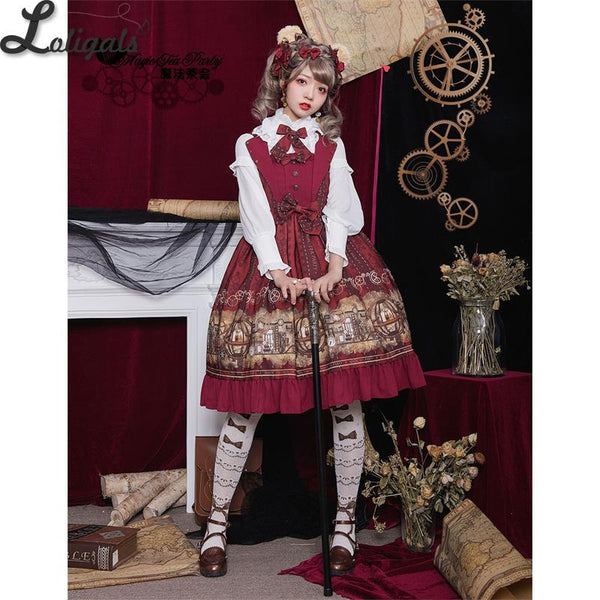 Mechanical Era ~ Steampunk Lolita JSK Dress by Magic Tea Party