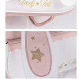 Star & Moon ~ Sweet Lolita Backpack with Rabbit Ears by LovelyLota
