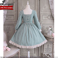 Pre-order ~ Rose Poem ~ Elegant Embroidered Long Sleeve Lolita Dress by Alice Girl