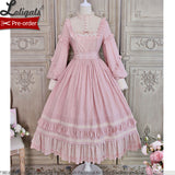 Miss Liya ~ Sweet Classic Long Sleeve Lolita Dress by Alice Girl ~ Pre-order