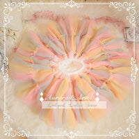 Lolita Petticoat ~ Colorful Rainbow Underskirt Organza A-line Poofy Pettiskirt