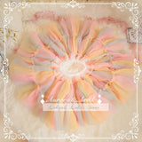 Lolita Petticoat ~ Colorful Rainbow Underskirt Organza A-line Poofy Pettiskirt