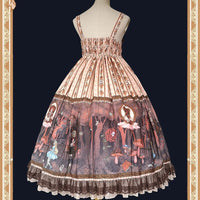 Dark Forest ~ Sweet Long Casual Lolita JSK Dress by Infanta