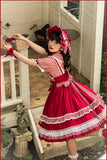 Pre-order~Margaery's Afternoon Tea ~ Classic Plaid Lolita JSK Dress by Alice Girl