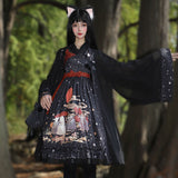 Rainy & Sunny Day ~ Kimono Style Lolita JSK Dress by Magic Tea Party