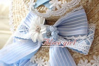 Sunflower ~ Sweet Lolita Straw Hat Beautiful Sunhat by Alice Girl ~ Pre-order