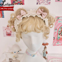 Pre-order ~ Sheep & Bear ~ Lovely Bear Ear Lolita KC by Alice Girl