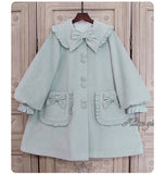 Pre-order Lolita Coat ~ Good Girl ~ Sweet Single Breasted Long Winter Coat by Alice Girl