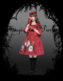 Nobody Lives ~Sweet Checkered Lolita JSK Dress by Magic Tea Party