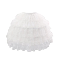 Super Puffy Lolita Hoop Petticoat Short Crinoline Cosplay Underskirt