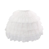 Super Puffy Lolita Hoop Petticoat Short Crinoline Cosplay Underskirt