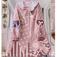 Bear's Afternoon Tea ~ Sweet Lolita Coat Single Breasted Jacket by Yomi