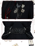 Military Officer ~ Gothic Military Uniform Vintage Long Sleeve Lolita Dress Full Set